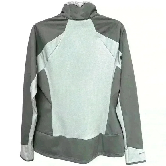 The North Face Women Lightweight Flash Dry Jacket Two Tone Gray & Pink Size L - Picture 2 of 11